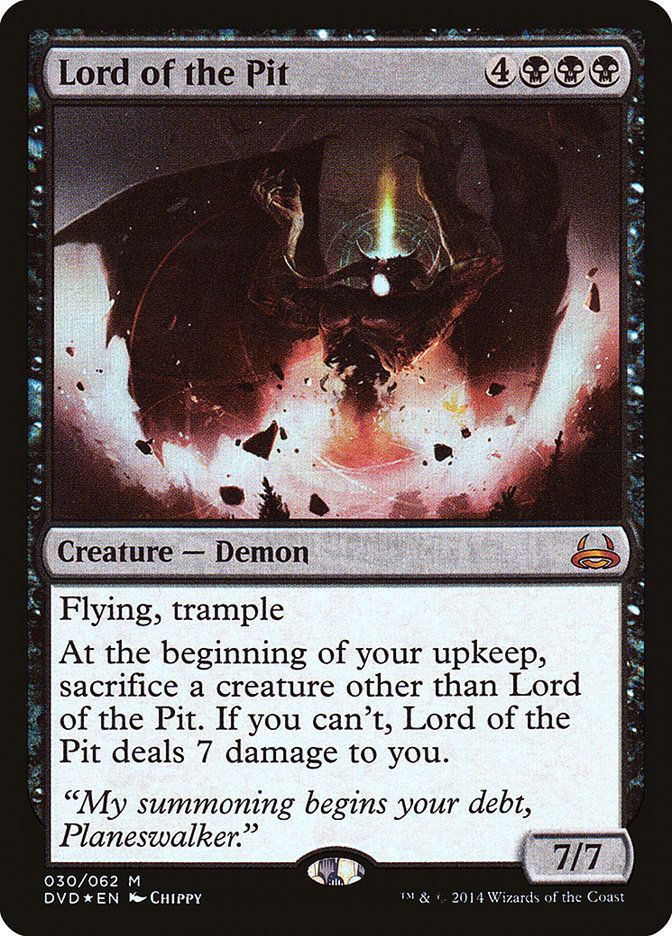 Lord of the Pit (Divine vs. Demonic) [Duel Decks Anthology] | Gamer Loot