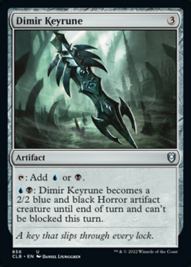 Dimir Keyrune [Commander Legends: Battle for Baldur's Gate] | Gamer Loot