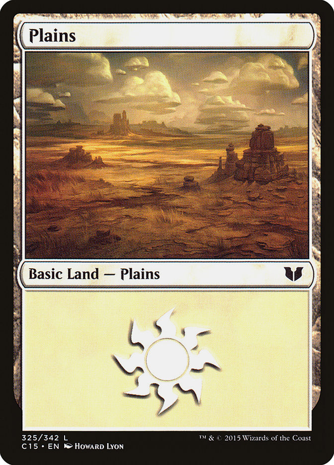 Plains (325) [Commander 2015] | Gamer Loot