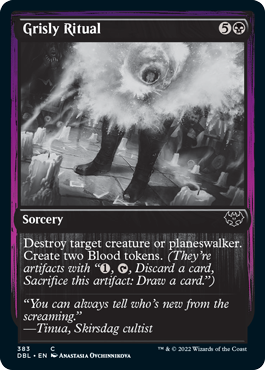 Grisly Ritual [Innistrad: Double Feature] | Gamer Loot