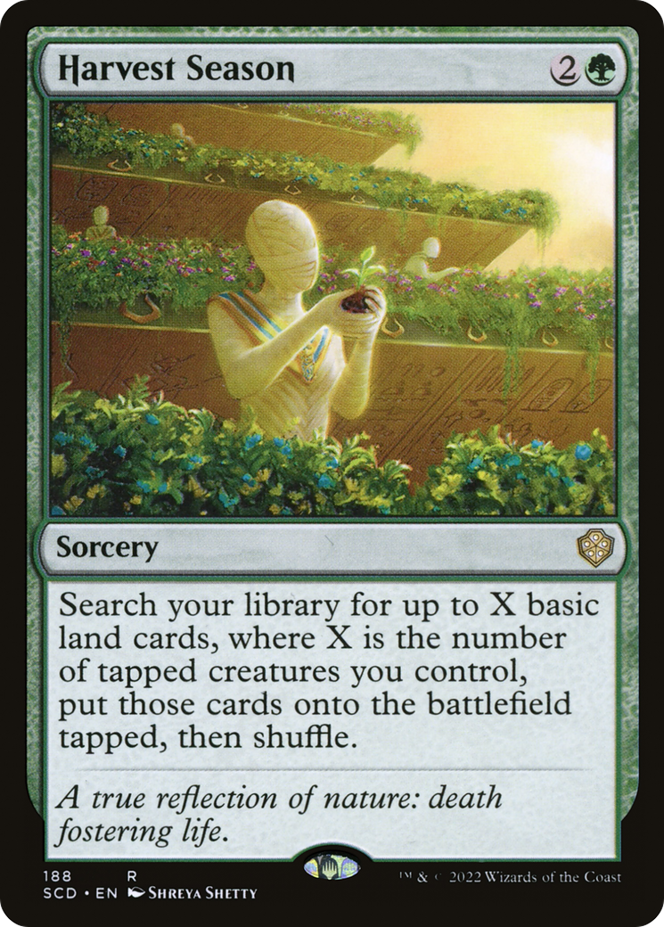 Harvest Season [Starter Commander Decks] | Gamer Loot
