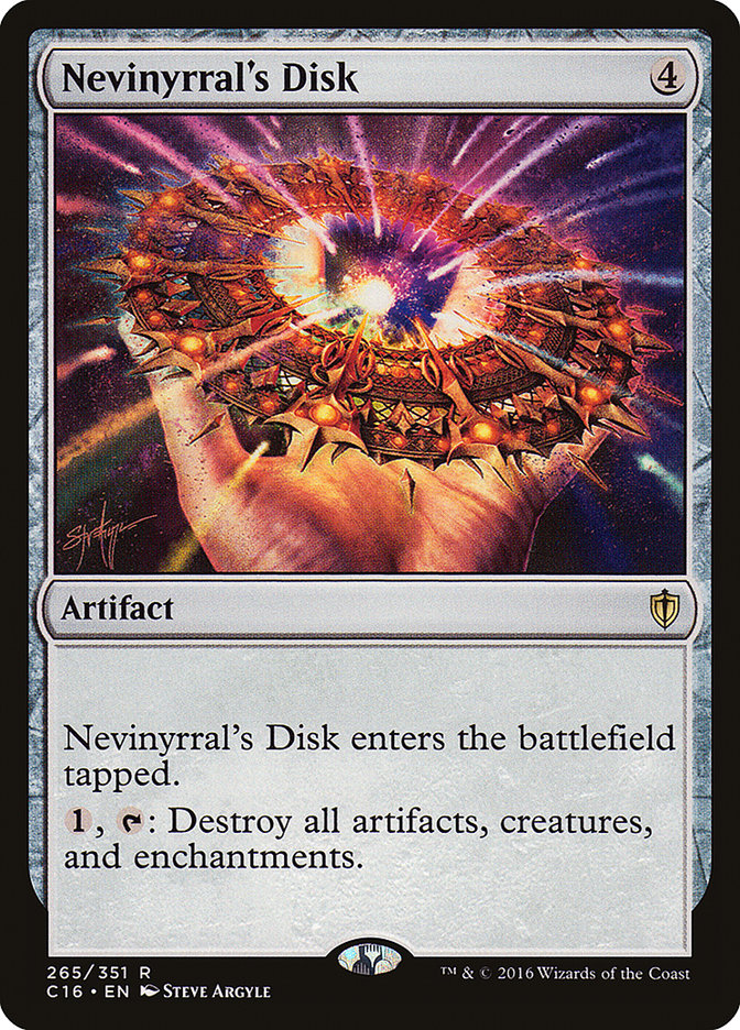 Nevinyrral's Disk [Commander 2016] | Gamer Loot