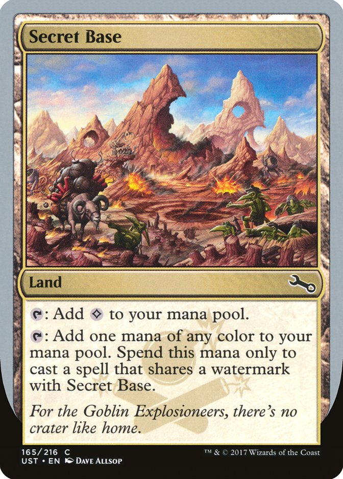 Secret Base (Artist: Dave Allsop) [Unstable] | Gamer Loot