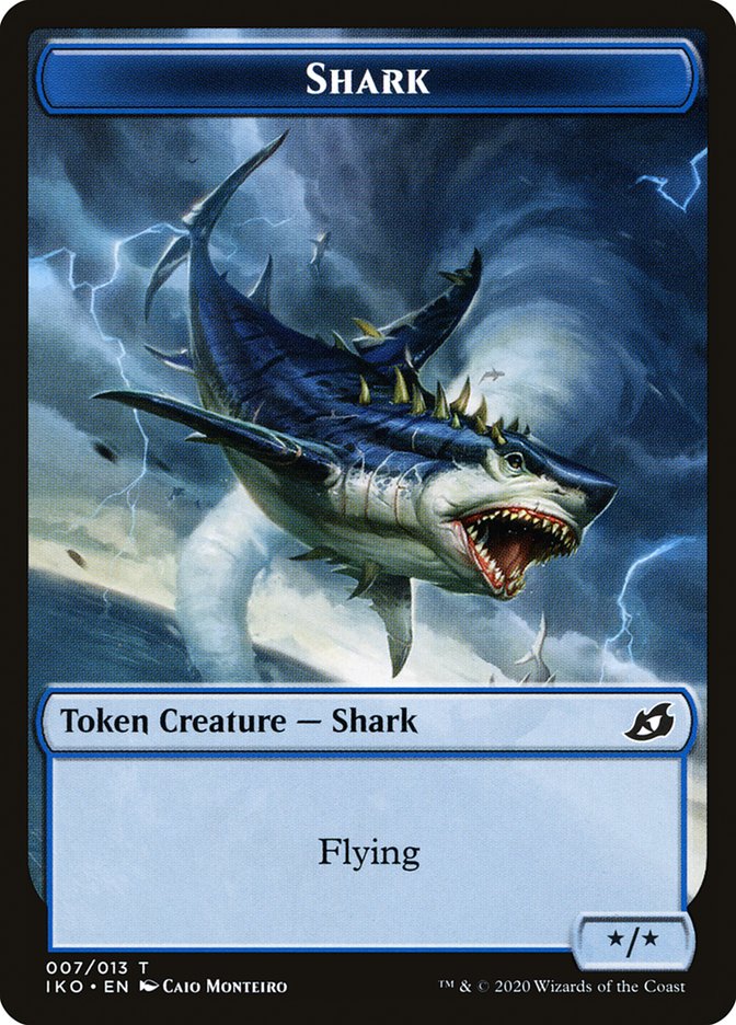 Shark [Ikoria: Lair of Behemoths Tokens] | Gamer Loot