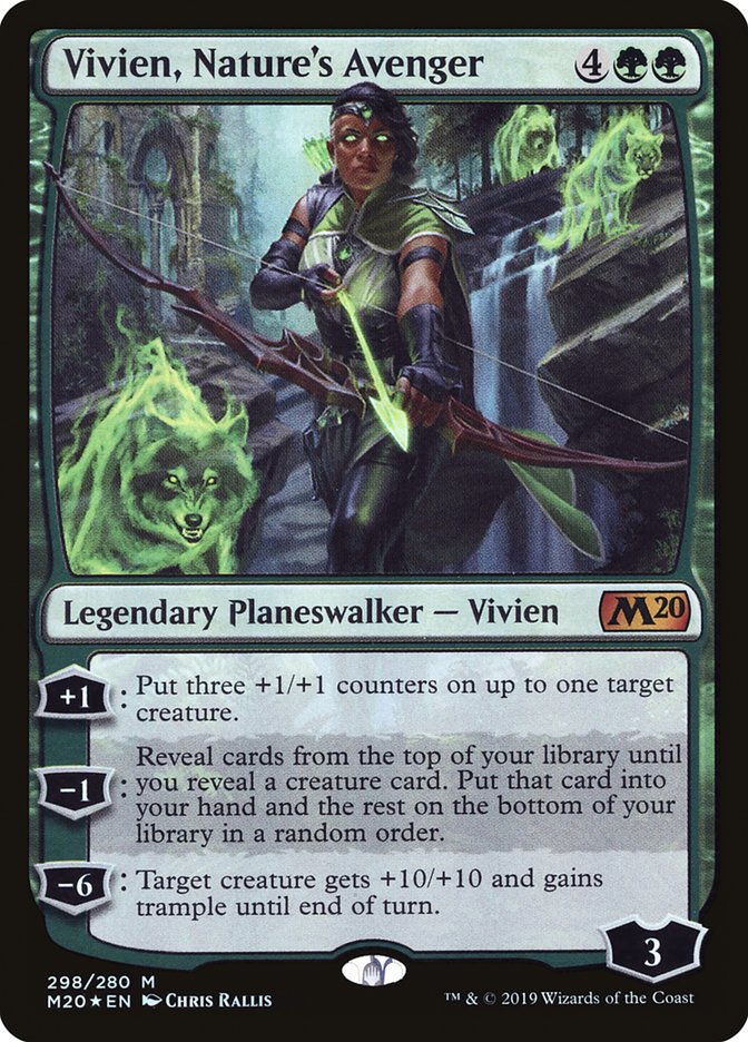 Vivien, Nature's Avenger [Core Set 2020] | Gamer Loot