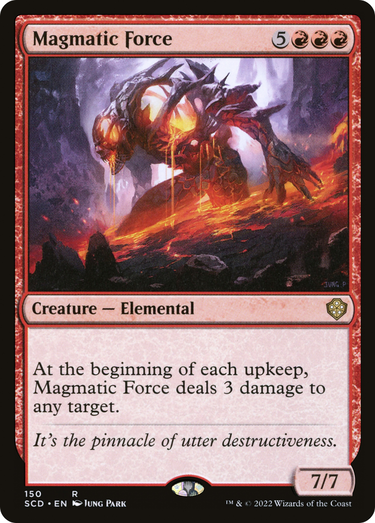 Magmatic Force [Starter Commander Decks] | Gamer Loot