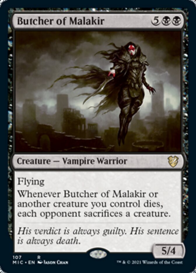 Butcher of Malakir [Innistrad: Midnight Hunt Commander] | Gamer Loot
