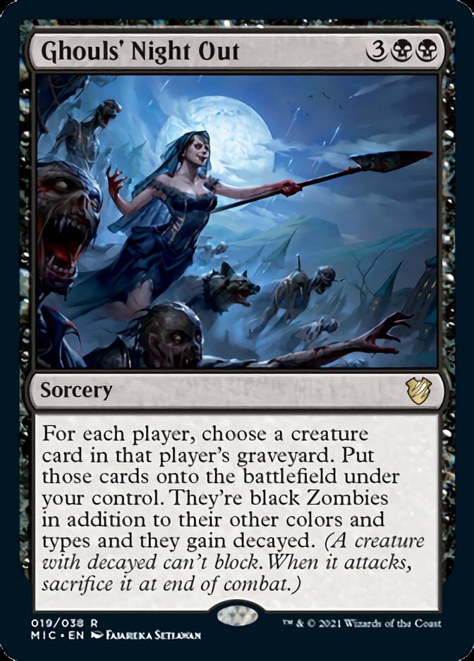 Ghouls' Night Out [Innistrad: Midnight Hunt Commander] | Gamer Loot
