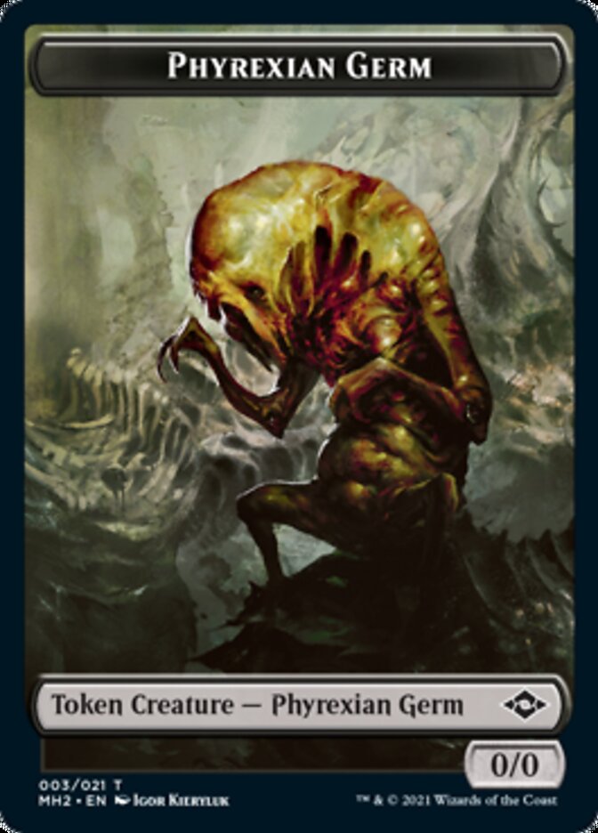 Phyrexian Germ Token [Modern Horizons 2 Tokens] | Gamer Loot