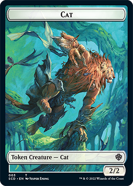 Insect // Cat Double-Sided Token [Starter Commander Decks] | Gamer Loot