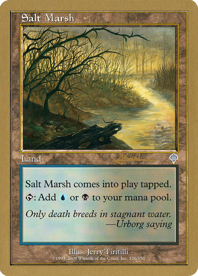Salt Marsh (Antoine Ruel) [World Championship Decks 2001] | Gamer Loot