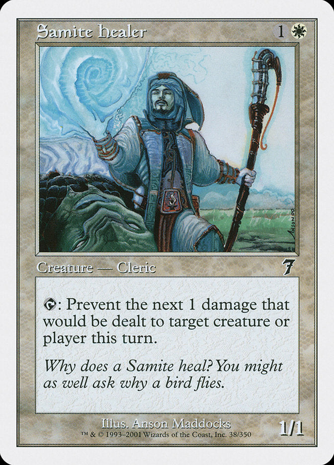 Samite Healer [Seventh Edition] | Gamer Loot