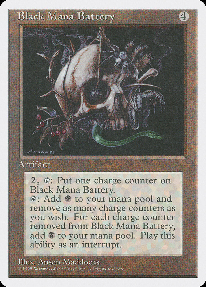 Black Mana Battery [Fourth Edition] | Gamer Loot