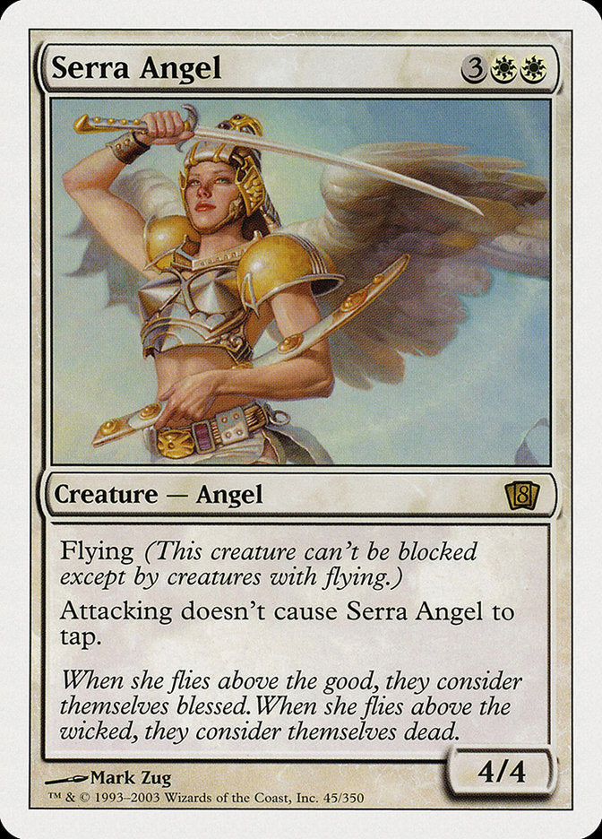 Serra Angel [Eighth Edition] | Gamer Loot