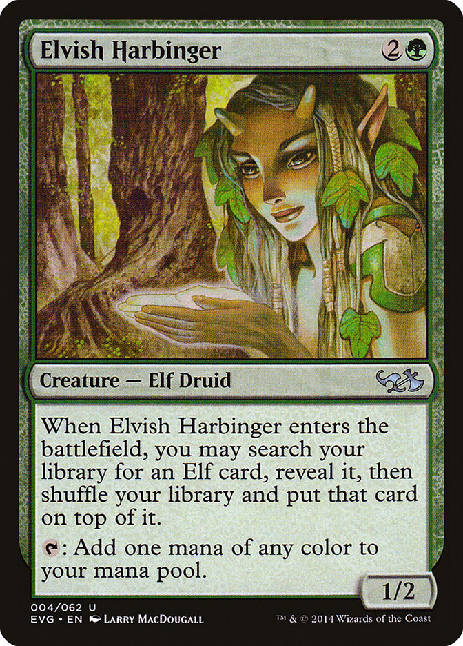 Elvish Harbinger (Elves vs. Goblins) [Duel Decks Anthology] | Gamer Loot