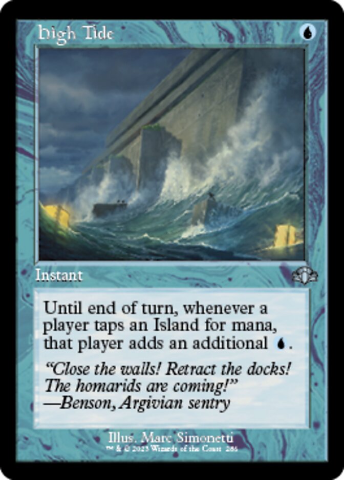 High Tide (Retro) [Dominaria Remastered] | Gamer Loot