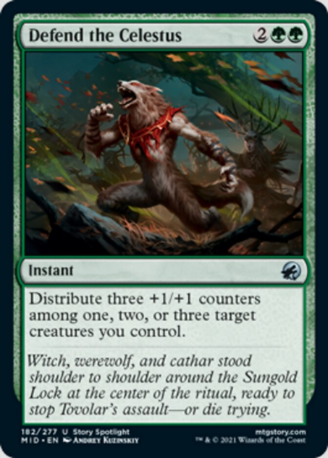 Defend the Celestus [Innistrad: Midnight Hunt] | Gamer Loot