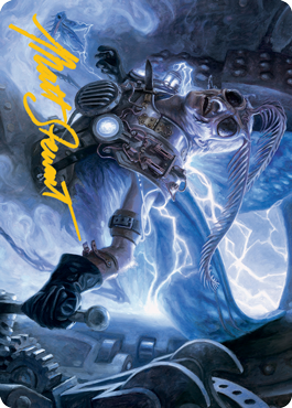 Insectile Aberration Art Card (Gold-Stamped Signature) [Innistrad: Midnight Hunt Art Series] | Gamer Loot