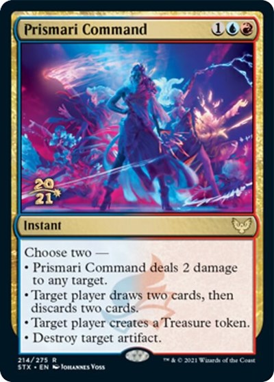 Prismari Command [Strixhaven: School of Mages Prerelease Promos] | Gamer Loot