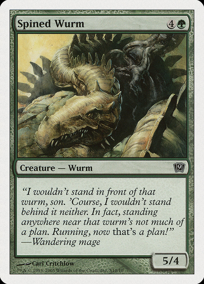 Spined Wurm [Ninth Edition] | Gamer Loot