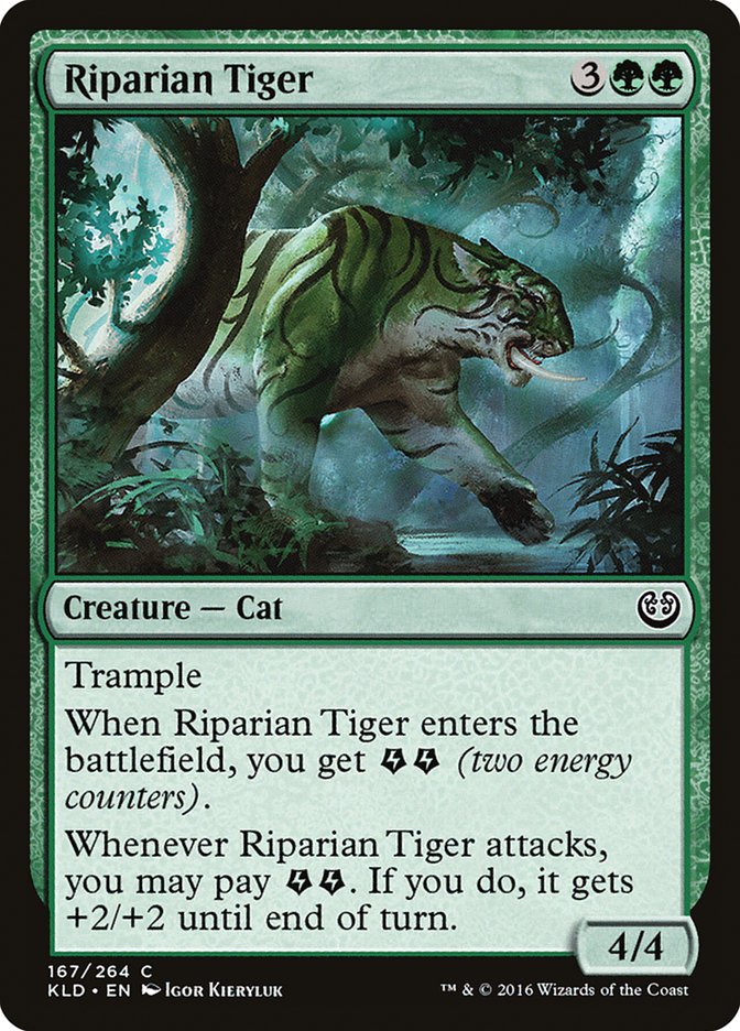 Riparian Tiger [Kaladesh] | Gamer Loot