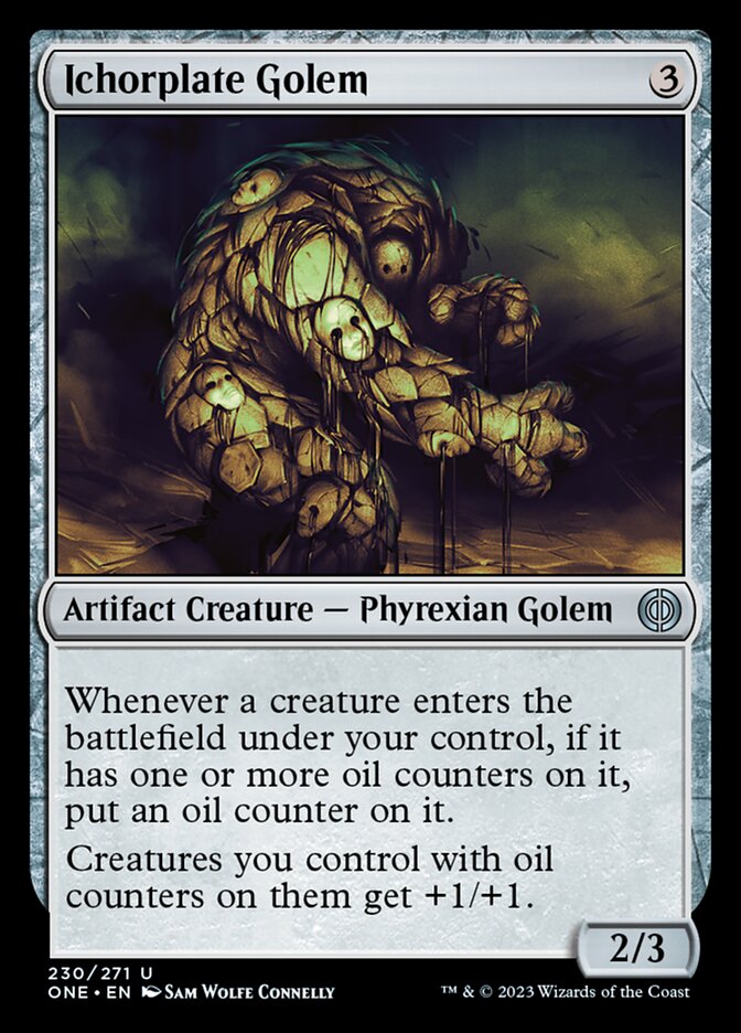 Ichorplate Golem [Phyrexia: All Will Be One] | Gamer Loot