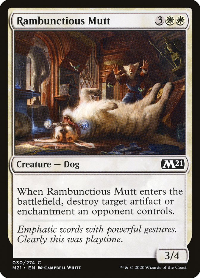 Rambunctious Mutt [Core Set 2021] | Gamer Loot