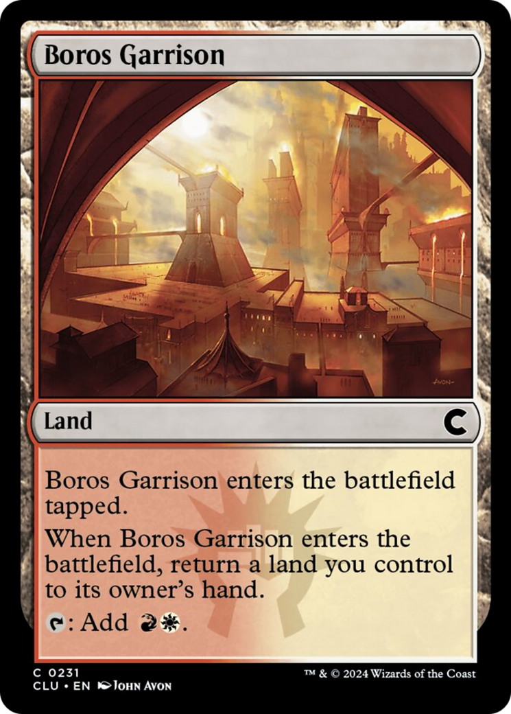 Boros Garrison [Ravnica: Clue Edition] | Gamer Loot