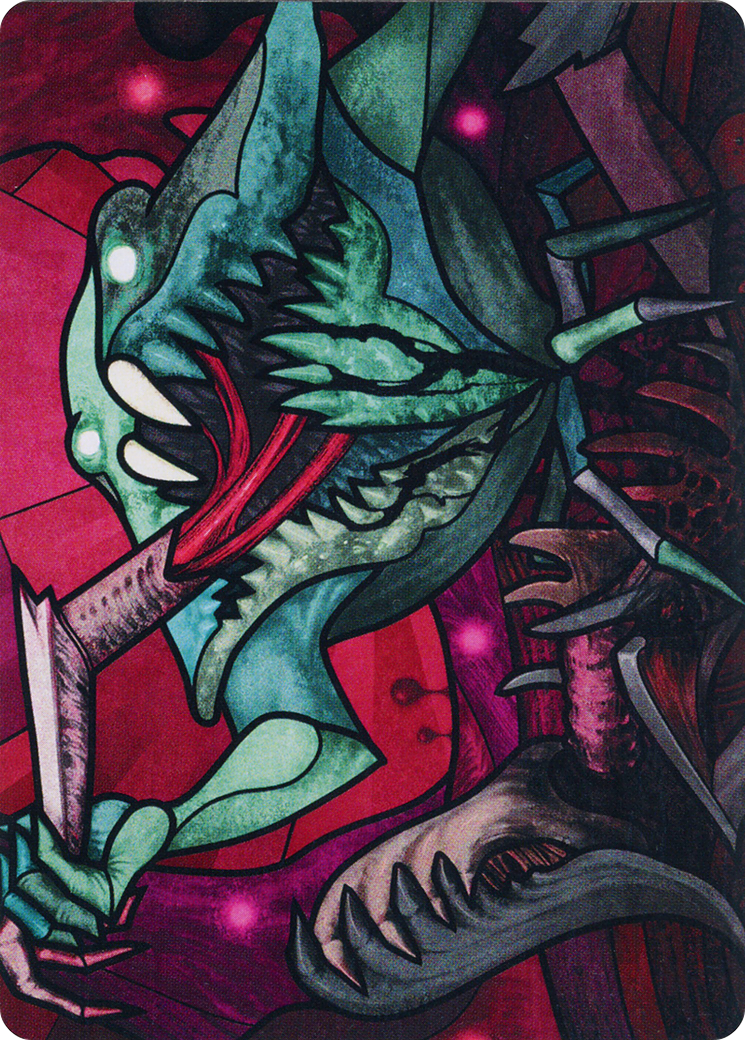 Yargle, Glutton of Urborg Art Card [March of the Machine Art Series] | Gamer Loot