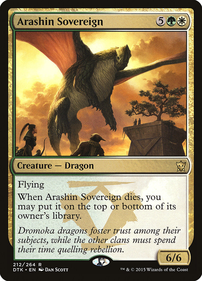 Arashin Sovereign [Dragons of Tarkir] | Gamer Loot