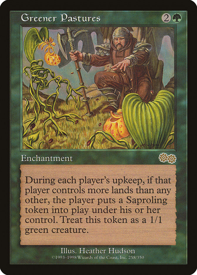 Greener Pastures [Urza's Saga] | Gamer Loot