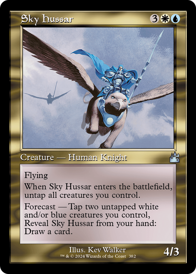 Sky Hussar (Retro Frame) [Ravnica Remastered] | Gamer Loot