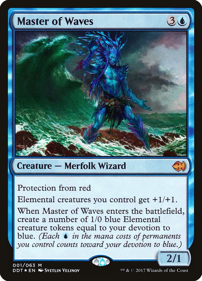 Master of Waves [Duel Decks: Merfolk vs. Goblins] | Gamer Loot
