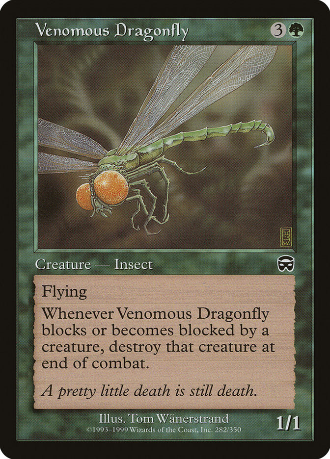 Venomous Dragonfly [Mercadian Masques] | Gamer Loot