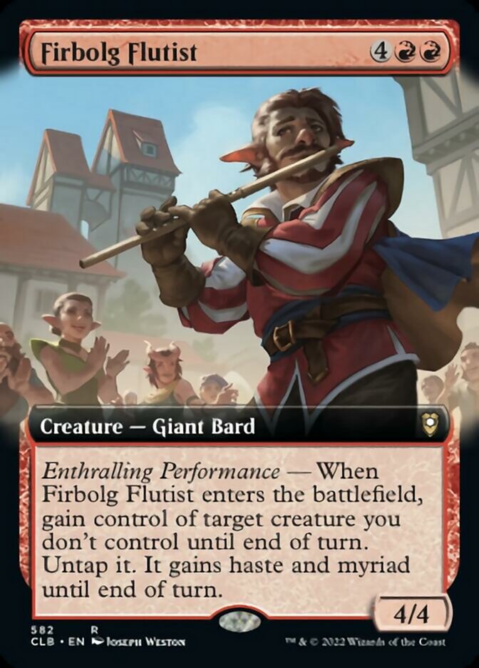 Firbolg Flutist (Extended Art) [Commander Legends: Battle for Baldur's Gate] | Gamer Loot