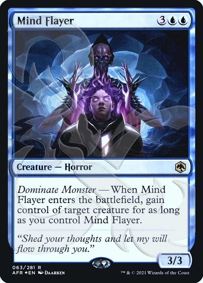 Mind Flayer (Ampersand Promo) [Dungeons & Dragons: Adventures in the Forgotten Realms Promos] | Gamer Loot