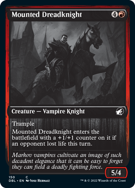 Mounted Dreadknight [Innistrad: Double Feature] | Gamer Loot