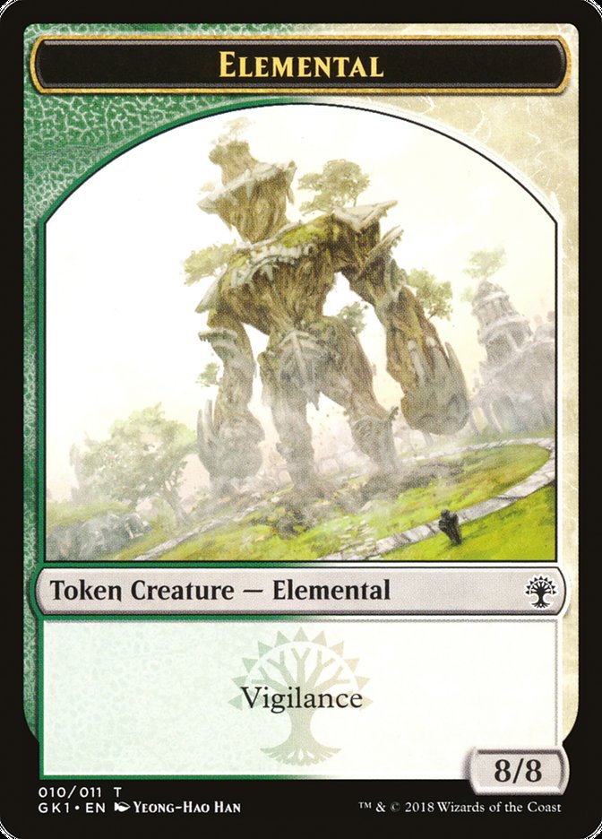 Elemental // Centaur [Guilds of Ravnica Guild Kit Tokens] | Gamer Loot