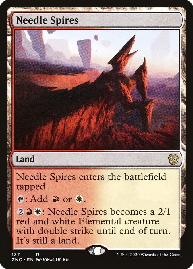 Needle Spires [Zendikar Rising Commander] | Gamer Loot