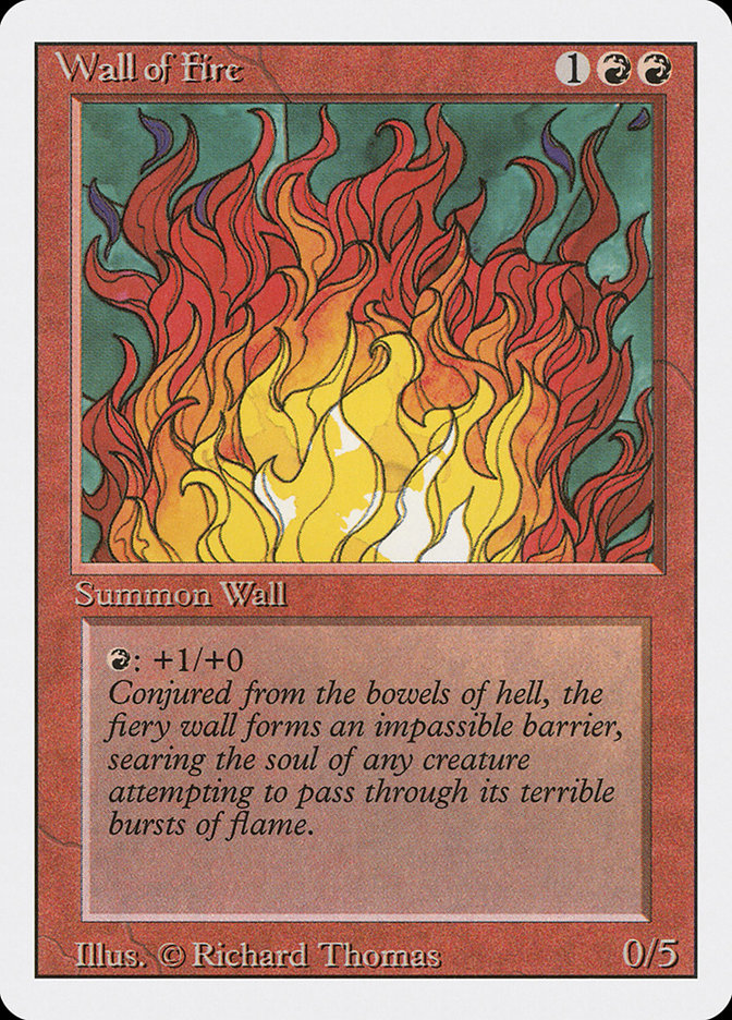 Wall of Fire [Revised Edition] | Gamer Loot
