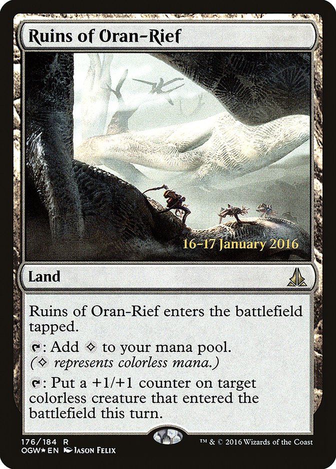 Ruins of Oran-Rief [Oath of the Gatewatch Prerelease Promos] | Gamer Loot