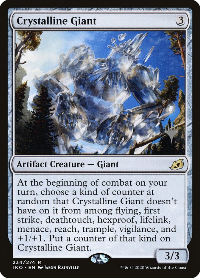 Crystalline Giant (Promo Pack) [Ikoria: Lair of Behemoths Promos] | Gamer Loot