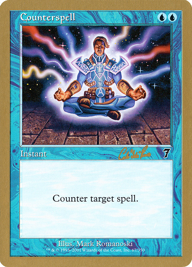 Counterspell (Carlos Romao) [World Championship Decks 2002] | Gamer Loot