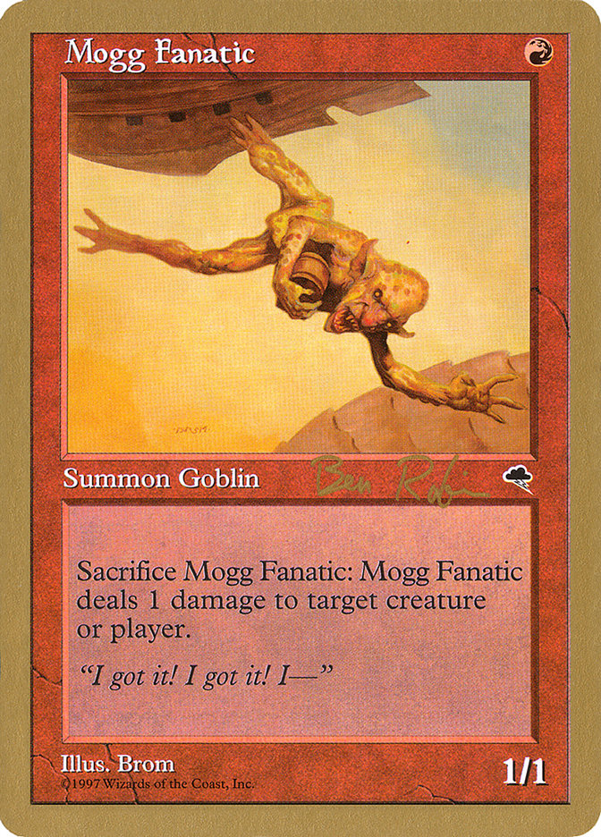 Mogg Fanatic (Ben Rubin) [World Championship Decks 1998] | Gamer Loot