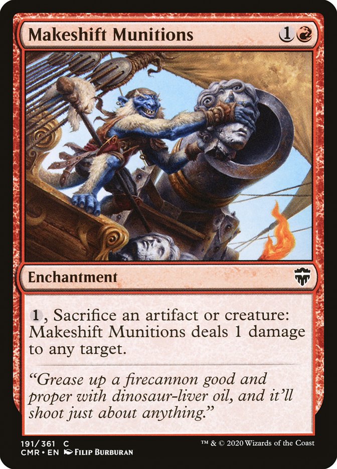 Makeshift Munitions [Commander Legends] | Gamer Loot