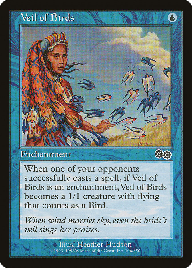 Veil of Birds [Urza's Saga] | Gamer Loot