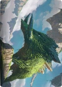 Yasharn, Implacable Earth Art Card [Zendikar Rising Art Series] | Gamer Loot