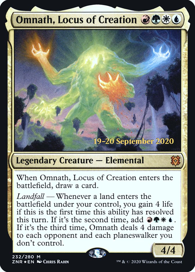 Omnath, Locus of Creation [Zendikar Rising Prerelease Promos] | Gamer Loot