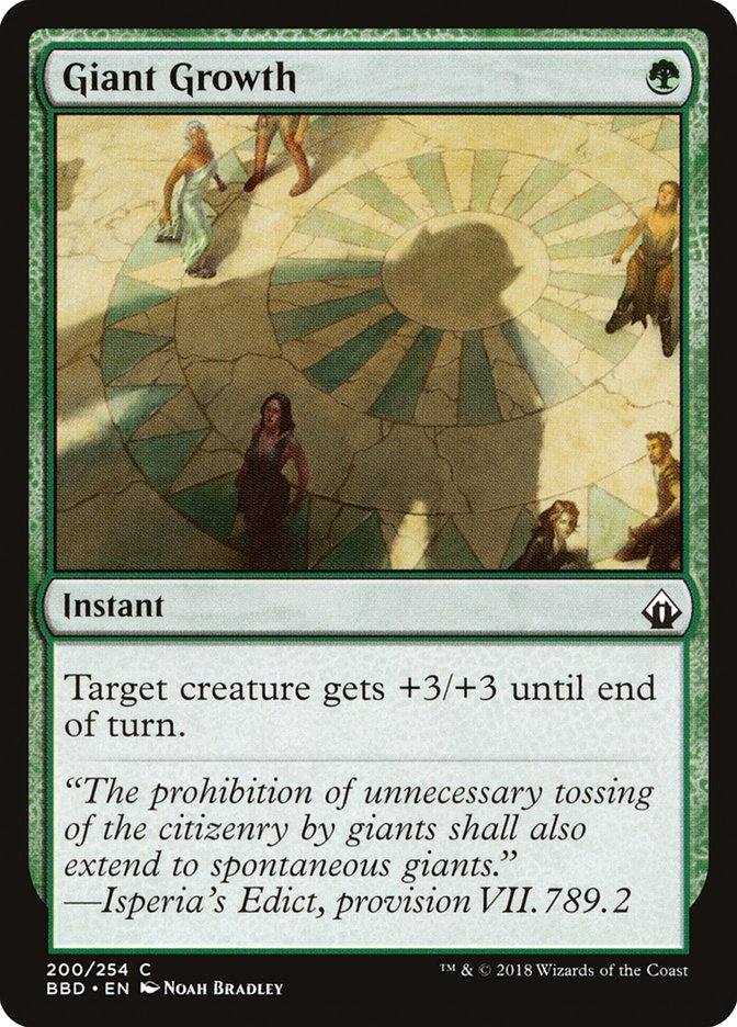Giant Growth [Battlebond] | Gamer Loot