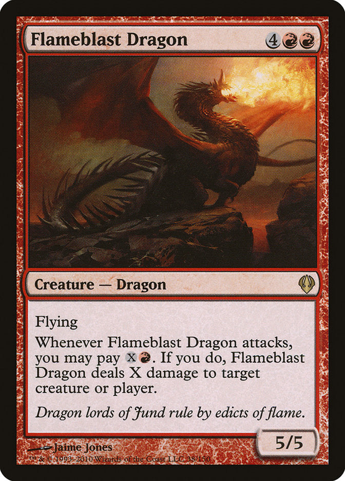 Flameblast Dragon [Archenemy] | Gamer Loot